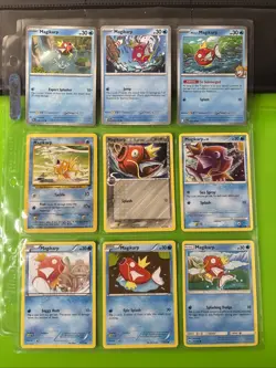 Pokemon Binder Collection Magikarp Cards WOTC EX Era Diamond & Pearl - Image 1