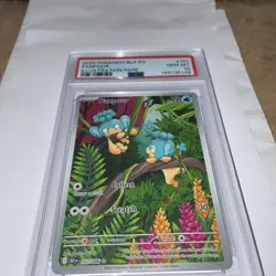 PANPOUR ILLUSTRATION RARE POKEMON HOLO BLACK BOLT PSA 10 GEM MT 101/86 2025 - Image 1