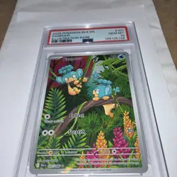 PANPOUR ILLUSTRATION RARE POKEMON HOLO BLACK BOLT PSA 10 GEM MT 101/86 2025 - Image 2