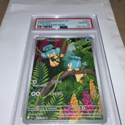 PANPOUR ILLUSTRATION RARE POKEMON HOLO BLACK BOLT PSA 10 GEM MT 101/86 2025 - Image 4