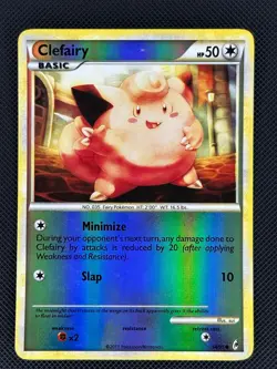Clefairy 54/95 Common Call of Legends Pokemon Reverse Holo Lightly Played - Image 1