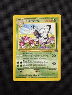 Butterfree 33/64 Jungle Uncommon Pokemon TCG NM - Image 1