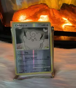 Pokemon TCG CLEFAIRY 77/130 Diamond And Pearl Reverse Holo Card 💎NM/MINT!!💎 - Image 1