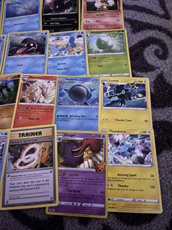 Huge Pokemon Card Lot, Plus Tin Container And Collectors Coin - Image 5