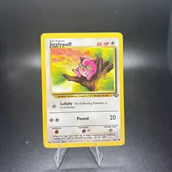 Jigglypuff 54/64 Common Unlimited Jungle NM Pokemon Near Mint -c - Image 1