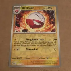 Pokemon S&V 151 Reverse Holo Electrode 101/165 - Image 1