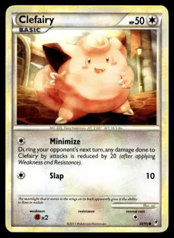 Clefairy Call of Legends Common 54/95 2011 Pokemon TCG - Image 1