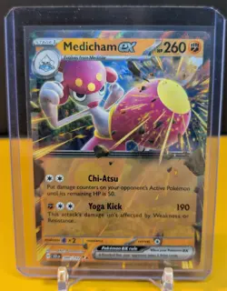 Pokemon Medicham ex #080/142 Stellar Crown Holo - Image 1