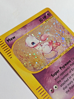 Pokemon: Mew 19/165 Holo Rare card. Expedition Set Nice swirl. MP - Image 2