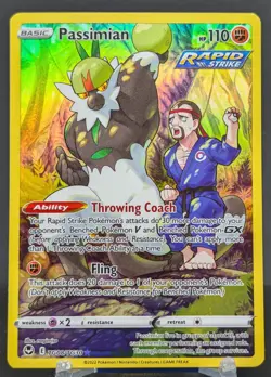 Pokemon Passimian #TG08/TG30 English Silver Tempest Trainer Gallery - Image 1