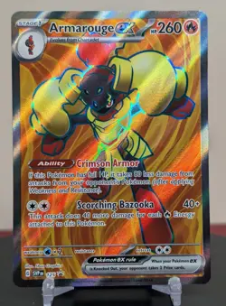 Pokemon Armarouge ex #125 SVP Black Star Promo English - Image 1