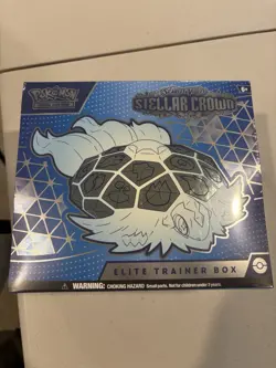 Pokemon Stellar Crown SV07 ETB Elite Trainer Box Sealed - Image 1