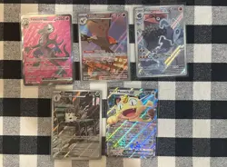 Meowth ex Pokemon Perfect Order Holo Illustration Ultra Lot Bulk Master Set - Image 1