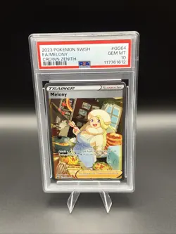 Pokemon TCG Melony GG64/GG70 Crown Zenith: Galatian Gallery PSA 10 GEM MT - Image 1