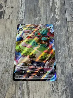 Snorlax VMAX 142/202 Ultra Rare Pokemon SWSH01: Sword & Shield Base Set - Image 1