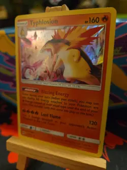 Pokemon TCG Typhlosion 42/214 Sm-Lost Thunder Holo - Image 2