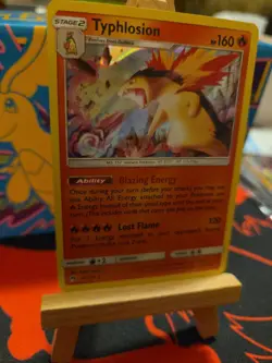Pokemon TCG Typhlosion 42/214 Sm-Lost Thunder Holo - Image 3
