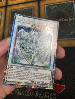 Yugioh Stardust Dragon DAMA-EN100 Starlight Rare 1st Edition NM - Image 5