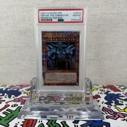 2020 YU-GI-OH! JPN PGB1-PRISMATIC GOD BOX #JPS02 OBELISK THE TORMENTOR PSA 10 - Image 1