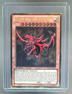 Slifer the Sky Dragon 2014 Yu-Gi-Oh! Premium Gold #PGLD-EN032 - Image 1