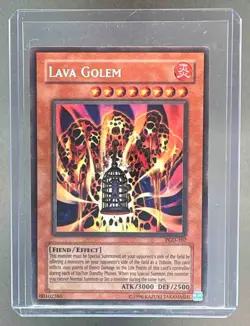 Lava Golem 2003 Yu-Gi-Oh! Pharaonic Guardian #PGD-107 - Image 1