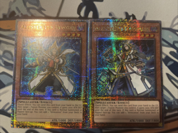 Yugioh Aleister The Invoker + Alt Art Quarter Century Secret Rare RA04 Near Mint - Image 1