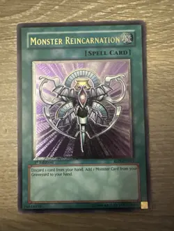 Monster Reincarnation (UTR) RDS-EN045 Rise of Destiny 1st Edition - LP - Image 1