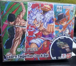 Bandai Namco One Piece Card Game Learn Together Starter Deck Luffy English LD-01 - Image 1