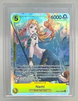Nami 2026 One Piece Heroines Edition #EB03-053 Super Rare (B) - Image 1