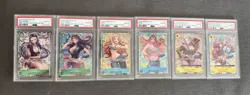 JP One Piece Mini-Tin Pack Set Vol.2 Sequential PSA 10 Set: Bonney, Robin, Nami - Image 1