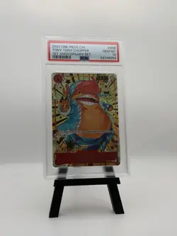2024 One Piece TCG Chinese 1st Anniversary Set #006 Tony Tony Chopper PSA 10 - Image 1