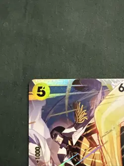 One Piece TCG - Borsalino EB04-058 SR -OP15 - Adventure on Kami's Island In Hand - Image 3