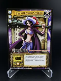 One Piece Quest Begins CCG Queen Alvida The Dangerous Goddess Non-Holo CH006 LP - Image 1