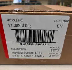 DISNEY LORCANA S3 INTO THE INKLANDS FACTORY SEALED BOOSTER CASE 4 BOXES 96 PACKS - Image 2