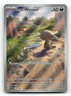 Paldean Wooper 102/094 - Phantasmal Flames - Pokemon Card NM/M - Image 1
