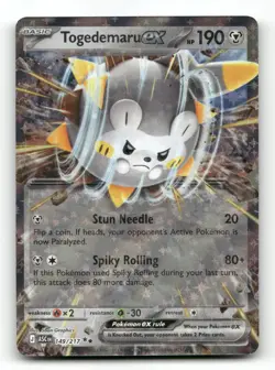 Togedemaru ex 149/217 - ME: Ascended Heroes - Pokemon Card NM/M - Image 1