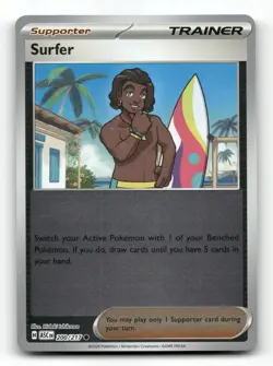 Surfer 200/217 - ME: Ascended Heroes Reverse Holo - Pokemon Card NM/M - Image 1