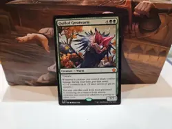 Quilled Greatwurm MTG Foundations 111 M NM - Image 1