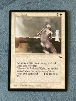 Holy Light - The Dark, Magic the Gathering MtG - Image 1