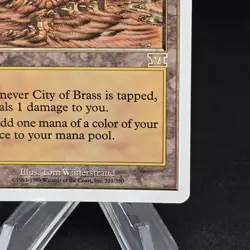 City of Brass 6th Edition Rare Land MTG LP - Image 3