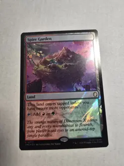 Spire Garden (Surge Foil) 75 (R) MTG Commander Teenage Mutant Ninja Turtles TMC - Image 1