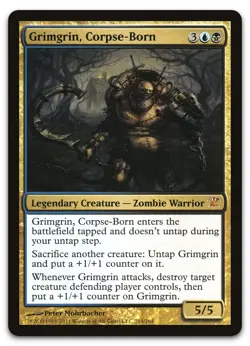 Grimgrin, Corpse-Born #214 (NM) Innistrad ISD Magic MTG - Image 1