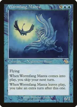 Wormfang Manta (JUD 58) Near Mint - MTG single - Image 1