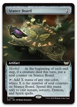 Seance Board (Extended Art) #67 (NM) Duskmourn DSC Magic MTG - Image 1