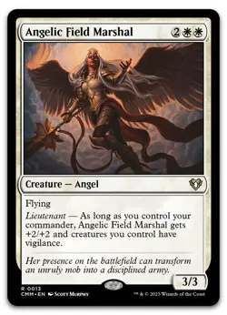 Angelic Field Marshal #13 (NM) Commander Masters CMM Magic MTG - Image 1