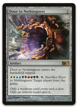 Door to Nothingness #203 (NM) Magic 2013 M13 Magic MTG - Image 1