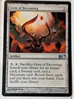 Gem of Becoming - Magic 2013 Core Set M13 - Magic the Gathering MTG Nice! - Image 1