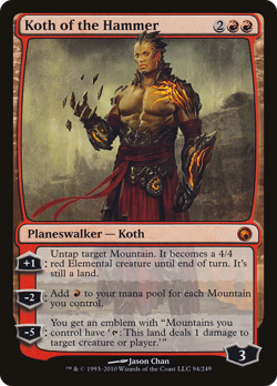 Koth of the Hammer #94 (MP) Scars of Mirrodin SOM Magic MTG - Image 1