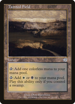 Tainted Field #140 (MP) Torment TOR Magic MTG - Image 1