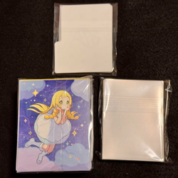 Lillie Mega Brave Deck Case Sleeve Set Japanese Pokemon Center Exclusive Sealed - Image 2